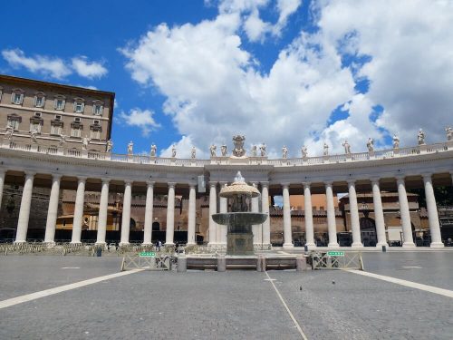 Colonnato Sint Pietersplein Vaticaanstad