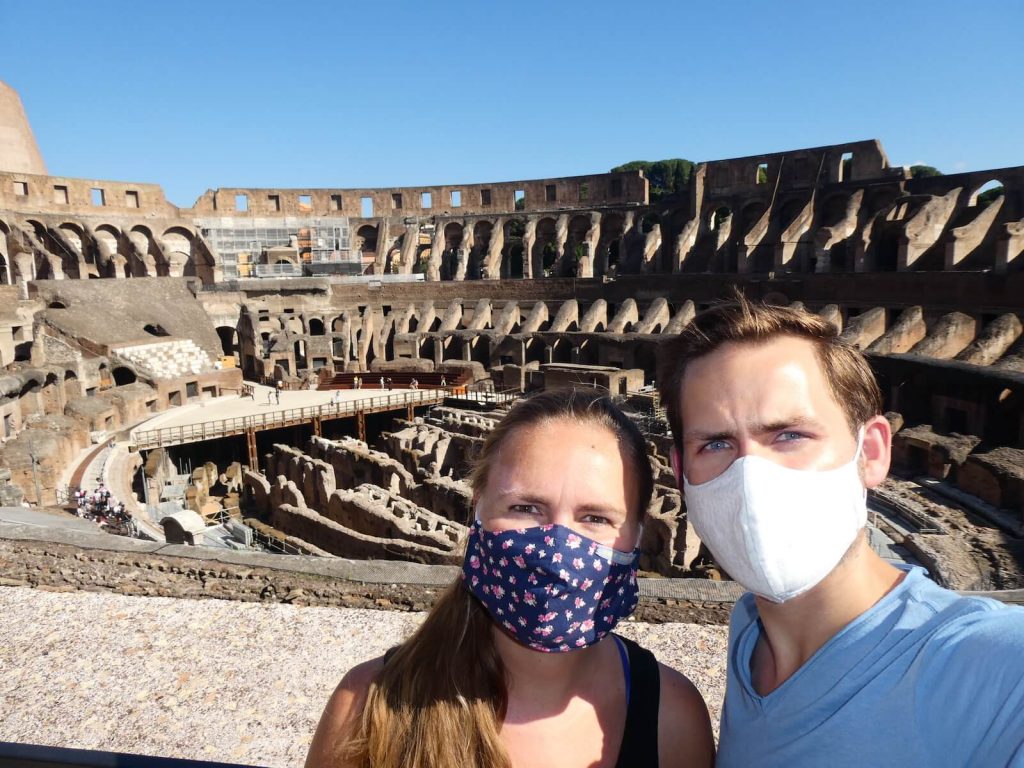 Colosseum Rome binnenkant