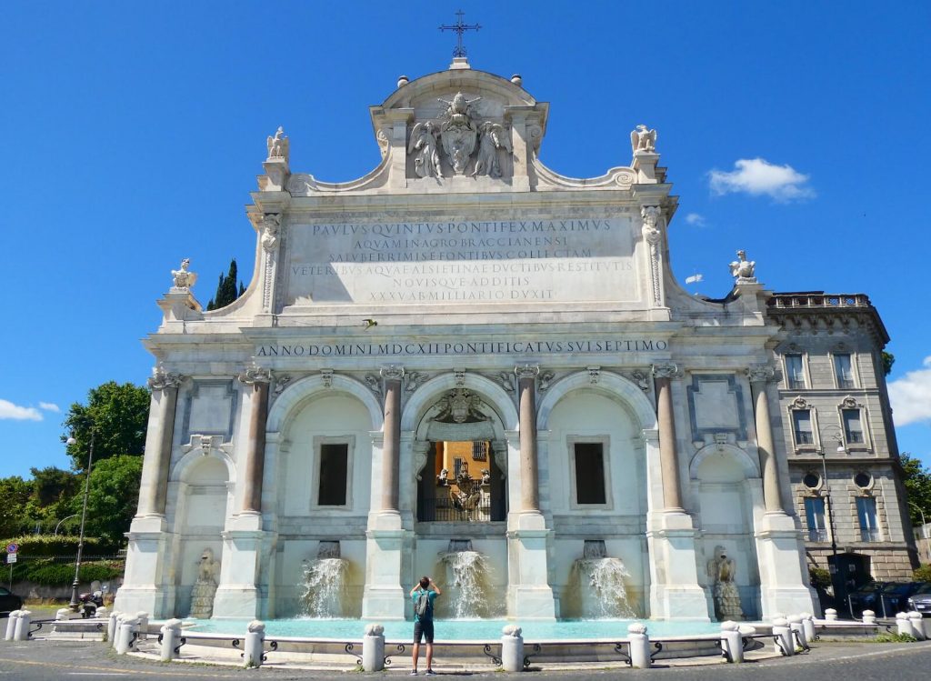 Fontana dell’Acqua Paola Rome