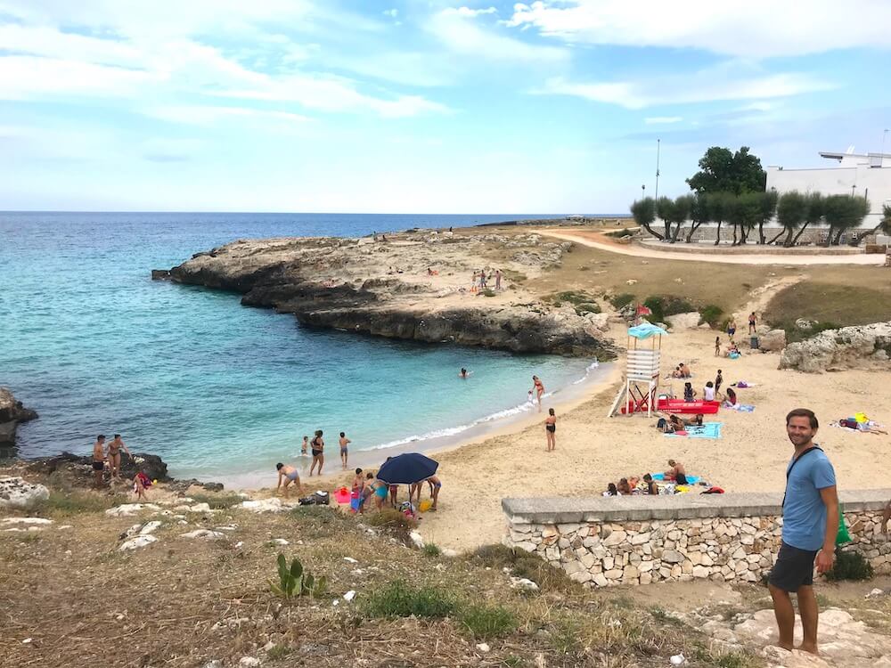 Monopoli klein strandje porto rosso