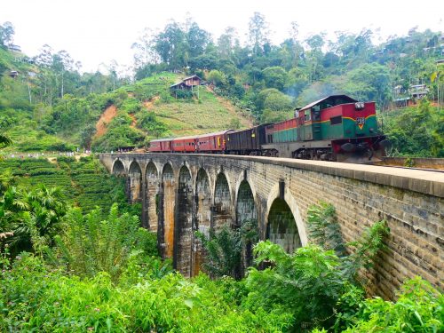 Rode trein Sri Lanka