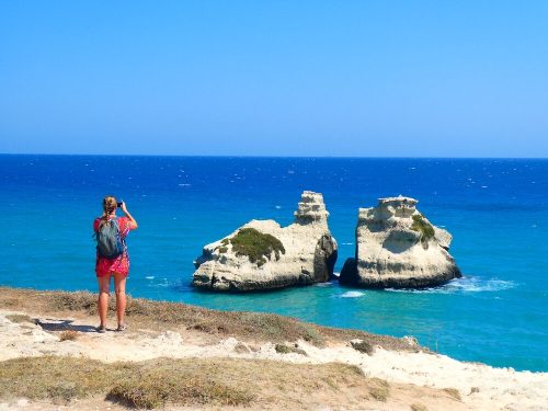 Uitzicht op Torre dell Orso