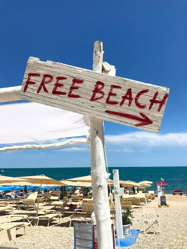 Vignanotica free beach
