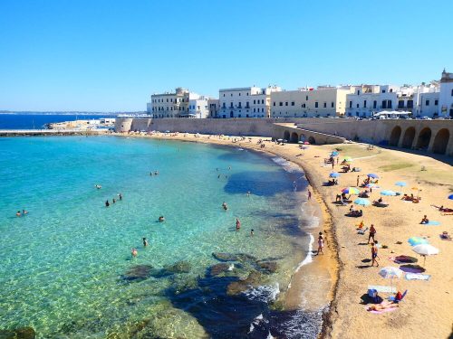 uitzicht op strand Gallipoli