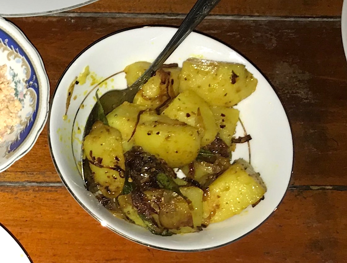 aardappel curry Sri Lanka