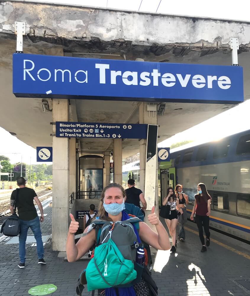 station Rome Trastevere