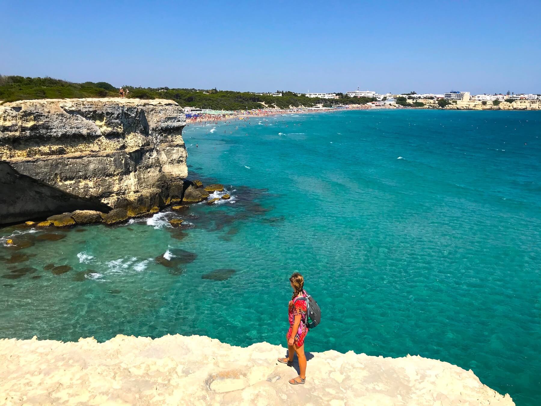 Coverfoto uitzicht op Torre dell Orso