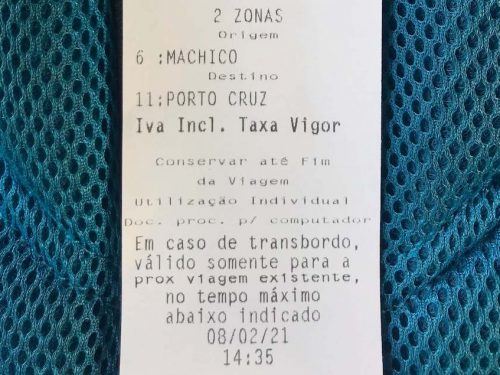 Bus ticket SAM bus