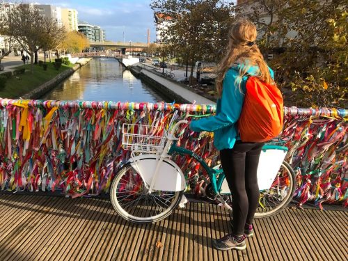 fiets lintjes brug Aveiro