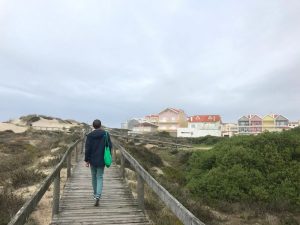 route strand Costa Nova Aveiro