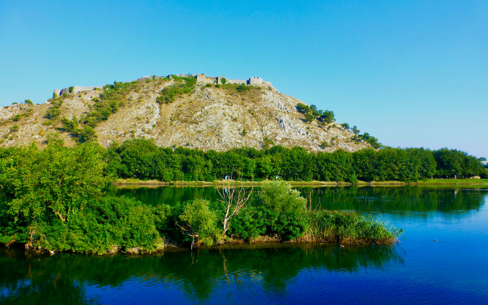 Kasteel Skhoder Albanië panorama