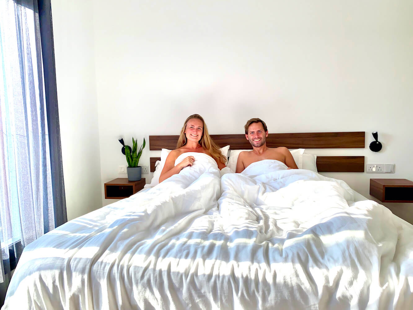 Gieljan en Annick Urban Habitat suites Nicosia Cyprus
