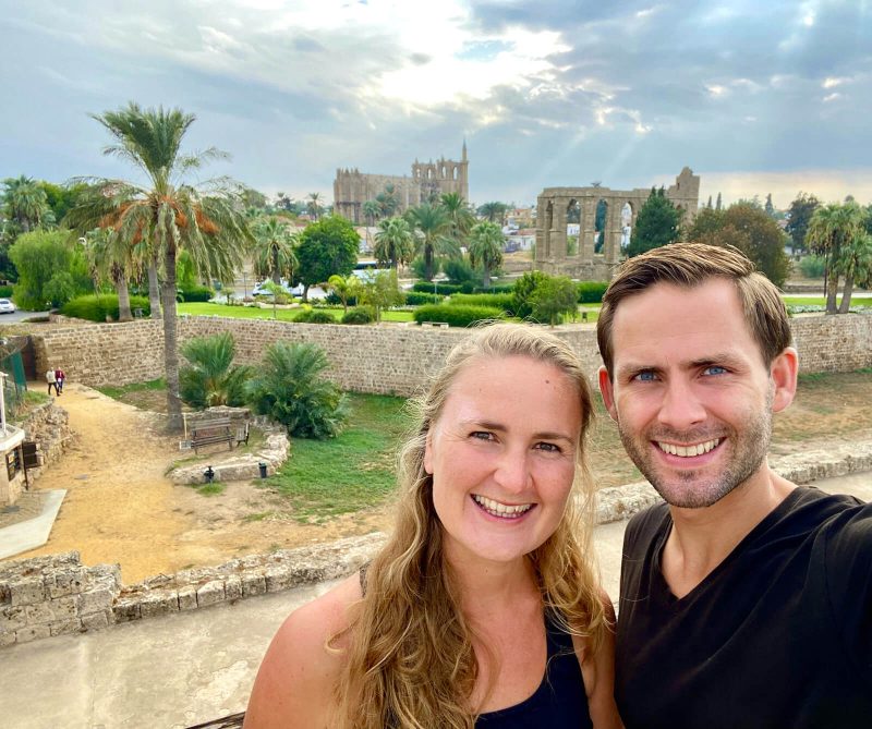 Annick en Gieljan Famagusta noord Cyprus