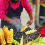 Mazorca mais street food tour Bogota Colombia