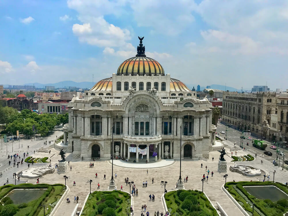 Palacia de Belles Artes Mexico-City