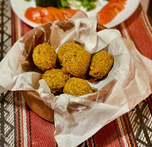 Falafel balletjes kookcursus Amman Jordanie