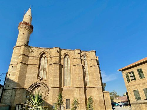 Moskee in Turkse deel Nicosia Cyprus