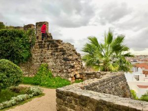 Uitzicht kasteel Tavira Algarve