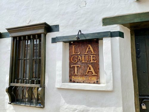 Voorkant La Galleta in Villa de Leyva